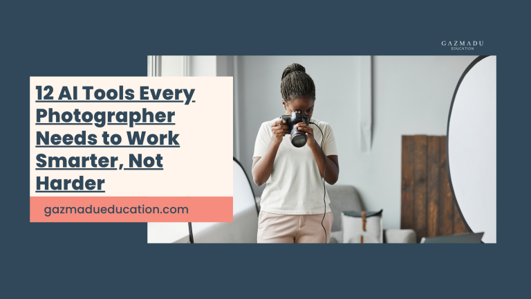 Photography is more than just taking great pictures—it involves editing, organizing, marketing, and running a business. Fortunately, AI tools can help photographers save time, streamline workflows, and focus more on creativity. Whether you're a professional or a hobbyist, these 12 AI-powered tools will make your work easier and more efficient.